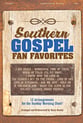 Southern Gospel Fan Favorites SATB Singer's Edition cover